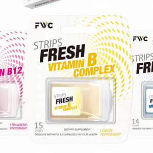 ODM OEM B12 Mundstreifen-Filme Pfefferminz-Atemstreifen Mundreinigung Vitamin Frische Minze Atem Mund Oralstreifen für Energie - Product Image 4