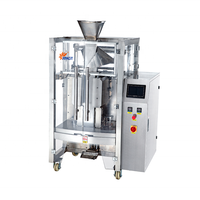 Machine automatique d'emballage pour snacks, céréales, grains et riz en sachets à fond bloc