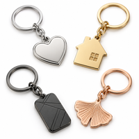 Porte-clés personnalisé en métal avec symboles de feuilles et de livre d'amour, logo personnalisé, cadeau promotionnel en gros, fabricant ODM en vrac