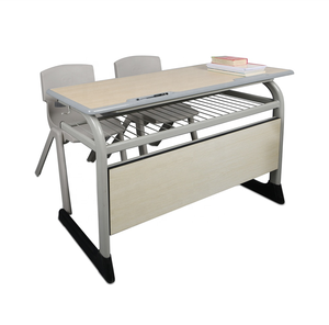 Meubles scolaires, bureau et chaise pour étudiants, table d'étude pour deux personnes au Pakistan, pour étudiants universitaires - Product Image 1