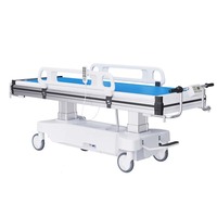 VU Neues Design Nicht-invasiver Parallel-Transfer-Stretcher Verstellbares Elektrisches Krankenhaus-Notfall-Transportbett für Patienten