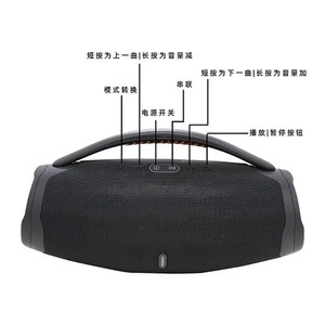 Super Boombox X3 Pro Portable <strong>Wireless</strong> <strong>Speakers</strong> Waterproof <strong>PC</strong> Column Outdoor Music Player Gift Big Party <strong>Speaker</strong> 20W - Product Image 5