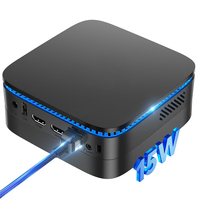 AK1 Plus Gaming Mini Pc InteI N5095/N5105/N95/N100/N150/N250 DDR4 8/16GB 256GB Win11 Wifi Pantalla dual Computadora de escritorio