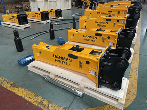 Meilleures ventes : Marteau hydraulique silencieux HMB750 SB43 de 75 mm, pour excavatrices de 6 à 9 tonnes, 20CrMo+G15Cr, norme OEM, garantie 6 mois - Product Image 6