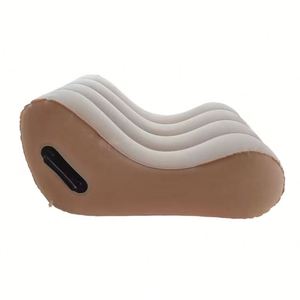 Portable Folding Multi-Functional <b>Inflatable</b> Positioning <b>Sofa</b> Ergonomic Support Air Chair Modern Design Soft Flocked Material - Product Image 1