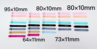 Faisceau de câblage de câbles en silicone à boucle à crochet Sangles de fixation de câble Attache de câble de données de gestion de fil d'alimentation