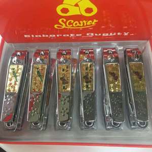 Scarrots, Scannar, Scannor, Scanor Red <b>Box</b> Nail Cutter Clipper, Afghanistan Afghan, Pakistan Market Hot Sell Good Profit <b>Mix</b> - Product Image 1