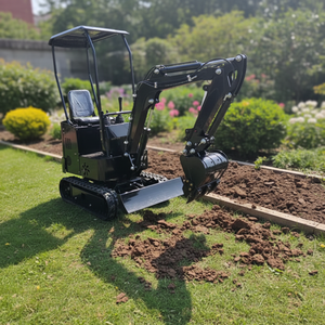 Miniexcavadora HAIJU Negra, la Mejor, de 1 Tonelada, con Motor Koop Euro V y 1 Año de Garantía con Accesorios, Excavadora para Construcción - Product Image 3