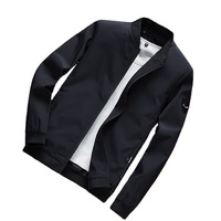 Veste bomber tendance coréenne pour homme, coupe slim, décontractée, en polaire, imperméable, avec fermeture éclair, printemps-automne, tailles M-4XL