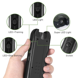 Ultrasonic Dog Repeller Device <b>Battery</b> Powered Plastic Construction Dog Deterrent Tool for Outdoor Use - Product Image 2