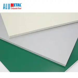 Alumetal B1 و A2 للحريق الأساسية ورقة acp alucobond الألومنيوم لوح مركب