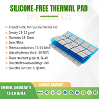 Almohadilla Térmica de Silicona Suave de Alto Rendimiento, Relleno de Espacios Térmicos para CPU, GPU, Servidor, Soluciones de Refrigeración para Centros de Datos