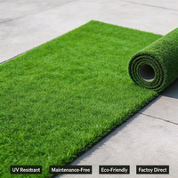 Gazon synthétique artificiel pour la vente directe, pelouse artificielle pour le football, gazon artificiel pour le jardin, aménagement paysager, décoration de terrain de soccer, fabricant PE