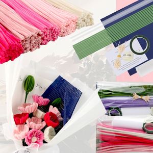 Kit de Arte Floral Poppy Studio, Colección Definitiva de 100 Piezas, Limpiapipas de Poliéster Mixto, Envoltorios Premium, Manualidades AllFinishing - Product Image 2