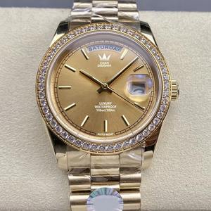 Reloj de Diamantes Drioshipping de 40 mm con Calendario y Fecha, Cristal de Zafiro, Reloj Automático Europeo Mecánico de Lujo para Hombre - Product Image 1