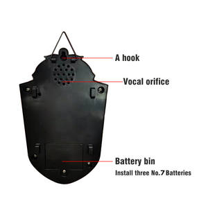 <span class=keywords><strong>Sonnette</strong></span> d'<span class=keywords><strong>Halloween</strong></span> <span class=keywords><strong>Sonnette</strong></span> oculaire animée avec effets sonores Fête d'<span class=keywords><strong>Halloween</strong></span> Décoration de maison hantée - Product Image 6