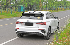 Kit de carrocería Welta Gloss Black ABS+PP con parachoques y enganche de remolque, para Audi A3 8Y Sportback 2020+ Facelift, aspecto original 100%, 1 año de garantía. - Product Image 4