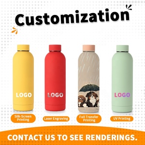 Custom Logo Double Wall Stainless Steel Water <b>Bottle</b> 350ml 1000ml Insulated Vacuum Flask Portable Thermal Thermos 6-12 Hours - Product Image 6