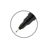 Marqueurs permanents RTS CD/DVD personnalisables 12pcs Slim Barrel avec ensemble multicolore pour un usage professionnel