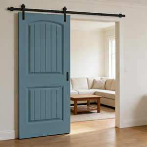 GUJIE Puertas Corredizas Interiores de MDF de 84x36 Pulgadas con Kit de Herrajes Incluido, Los Ángeles, Envío Gratis - Product Image 3