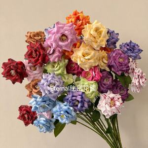ดอกกุหลาบจำลอง 3 มิติ ขนาด 80 ซม. สำหรับตกแต่งงานแต่งงาน ดอกไม้ประดิษฐ์ - Product Image 3