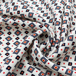 Tela de rayón para vestidos, tejido colorido y suave con diseño de flor somalí, personalizado, Tailandia, moda actual, 100 - Product Image 2