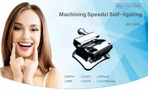 Brackets Ortodontici in Ceramica con Allineamento Manuale, Sistema Roth/Mbt Autoligante, Certificato CE, Attrezzatura Dentale - Product Image 3