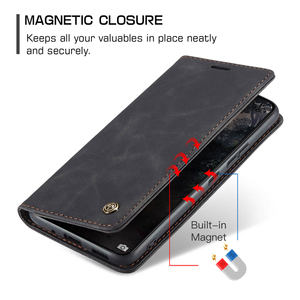 Pour Xiaomi Mi 14 15 Mi15 Mi14 <span class=keywords><strong>Mi13</strong></span> 13 <span class=keywords><strong>Lite</strong></span> 13T 14T 15T Pro 15 Ultra Cover CaseMe 013 Matte Leather Flip Antichoc Phone Case - Product Image 3