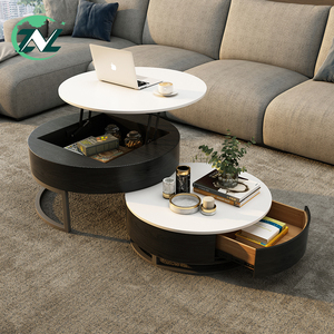 <span class=keywords><strong>Tavolino</strong></span> da <span class=keywords><strong>salotto</strong></span> moderno in metallo di lusso con Design multifunzionale <span class=keywords><strong>e</strong></span> combinazione di mobili - Product Image 5