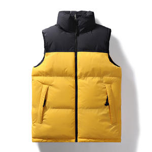 Gilet d'hiver en coton matelassé décontracté pour <span class=keywords><strong>homme</strong></span>, veste sans manches chaude - Product Image 1