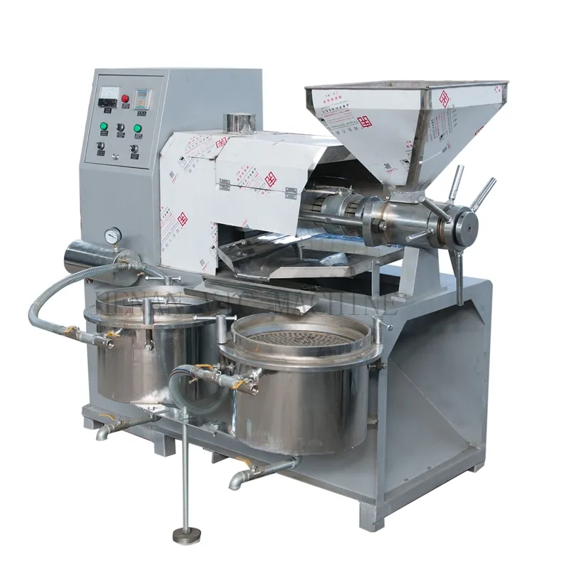 Máquina combinada de filtragem a vácuo para fazer óleo de abacate, prensa de óleo de copra e girassol