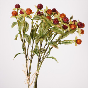 Bouquets de framboises sur le thème de l'automne Style <span class=keywords><strong>simple</strong></span> décorations pour la maison Fruits artificiels Arrangements de fleurs de mariage en gros - Product Image 1