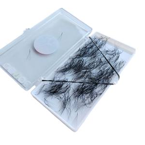 Extensions de cils en faux vison 4D/1000 faites à la main, souples et lisses, avec boîtes d'emballage personnalisées NY4D, cils 0.07 CC/D pour la vente en gros - Product Image 1