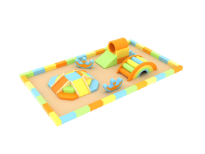 Peralatan Bermain Lunak Dalam Ruangan untuk Anak Usia 3-12 Tahun, Memanjat dan Bermain di Taman Bermain Dalam Ruangan yang Aman dan Menarik - Product Image 2
