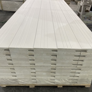 วงกบประตูไม้สนราเดียต้าสีขาวรองพื้นสำเร็จรูปสำหรับประตูภายนอก - Product Image 2