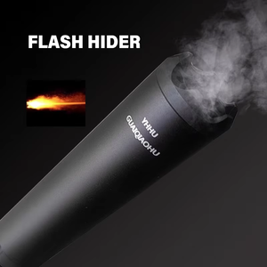 V 9002 Pistola de Airsoft Personalizada con Cristal para Juegos al Aire Libre, Silenciador Tracer con Humo - Product Image 4