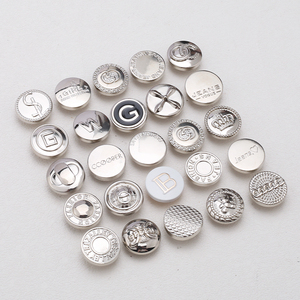 Nút áo khoác, khuy kim loại hợp kim kẽm, đinh tán may quần jean, có khắc logo tùy chỉnh - Product Image 1