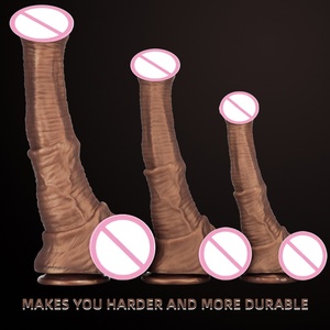 Plug anal et Godemiché de simulation <span class=keywords><strong>géant</strong></span>, modèle 'Backcourt Expansion', en forme de 'Alien Horse Cock', pour la masturbation des hommes et des femmes - Product Image 1