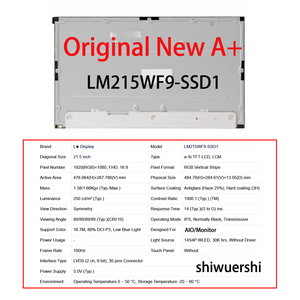شاشة LCD مقاس 21.5 بوصة بالجملة طراز LM215WF9 SSD1 SSC3 SSB3 SSB1 SSA3 SSA2 SLB1 SLA2 SLA1 بديلة للوحة عرض شاشة AIO - Product Image 5