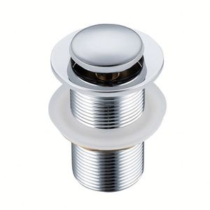 Crépine de vidange en acier inoxydable chromé pour lavabo, baignoire et douche, avec système pop-up, pour la récupération des cheveux et la protection de la salle de bain - Product Image 6