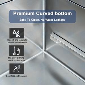 حوض استحمام من الفولاذ المقاوم للصدأ 50 "لتنظيف الحمام ، حوض استحمام فاخر للحيوانات الأليفة مع حيوان أليف - Product Image 4