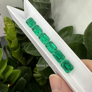 Giá Mỗi Carat Loose <span class=keywords><strong>Emerald</strong></span> Cắt Đá Quý Colombia Thủy Nhiệt Muzo Màu Xanh Lá Cây Phòng Thí Nghiệm Grown <span class=keywords><strong>Emerald</strong></span> Cho Chiếc Nhẫn Làm - Product Image 3