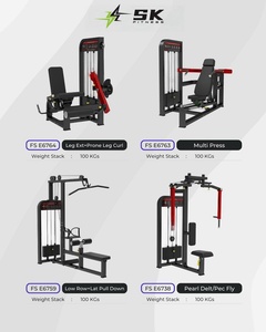 SK Extension Back Extension addominali Crunch Machine Multi-funzionale pesante Stack Trainer palestra commerciale <span class=keywords><strong>Fitness</strong></span> - Product Image 3