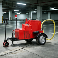 Pulvérisateur d'émulsion bitumineuse 120L à prix avantageux, machine d'étanchéité routière, épandeur de bitume, machine de scellement des fissures routières