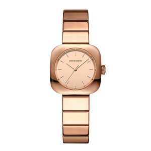 Montres personnalisées avec logo, montre pour femme en acier inoxydable, montre de luxe pour femme, montre-bracelet carrée pour femme - Product Image 3
