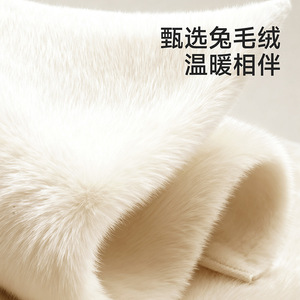 FaSoLa Toilet Seat Cover Pink Thickened Antibacterial Winter Cushion Home Use - Product Image 3