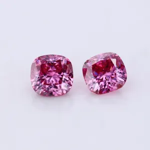 starsgem loose gemstone round /oval / heart /pear/ octagon / cushion custom cut fancy pink moissanite