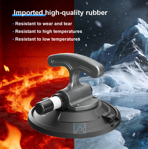 Ventosa Ergonómica Altowell con Mango en T de 6 Pulgadas - Aleación de Aluminio y Silicona con Perilla Antideslizante, Capacidad de Carga de 70-90 kg para Uso Doméstico - Product Image 2