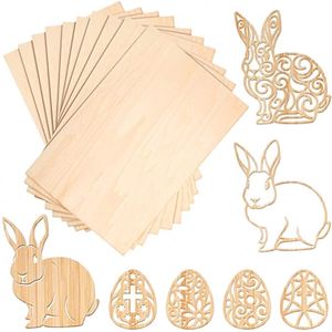 Plaques de contreplaqué non finies pour projets de décoration intérieure DIY, fabrication de meubles et décoration murale, livraison directe disponible - Product Image 3