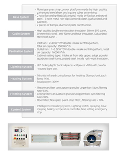 Nouvelle arrivée Auto <span class=keywords><strong>Peinture</strong></span> Spray Tan Booth LED Éclairage Bas <span class=keywords><strong>Prix</strong></span> Voiture <span class=keywords><strong>Cabine</strong></span> <span class=keywords><strong>De</strong></span> Pulvérisation Nouveau Design Porte Four Spraybooth Four <span class=keywords><strong>Peinture</strong></span> Voitures - Product Image 5